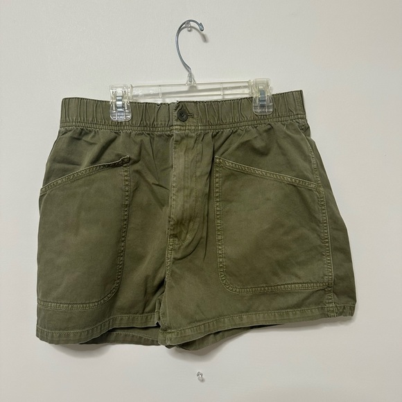 NWOT Madewell The Curvy Perfect Vintage Fatigue Short 28 Palm Tree Green - Picture 3 of 3